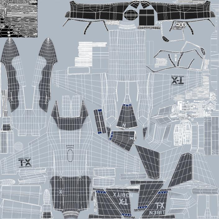 3D Boeing T-X Advanced Pilot Training System