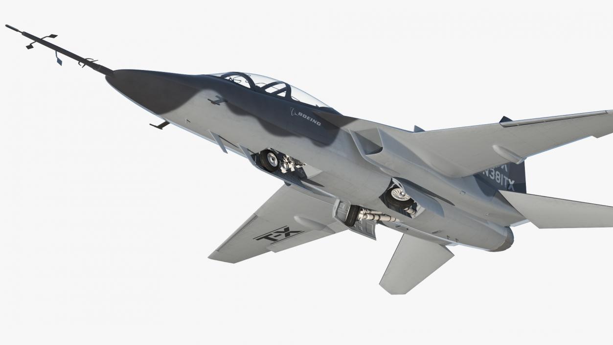 3D Boeing T-X Advanced Pilot Training System