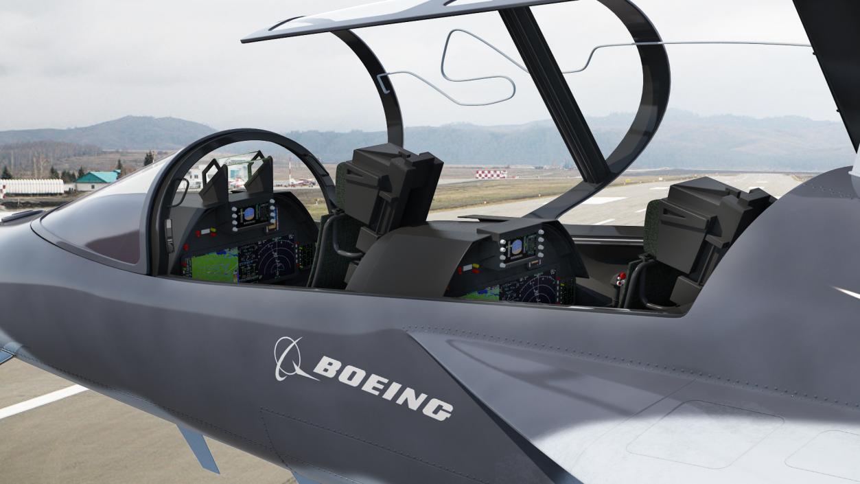 3D Boeing T-X Advanced Pilot Training System