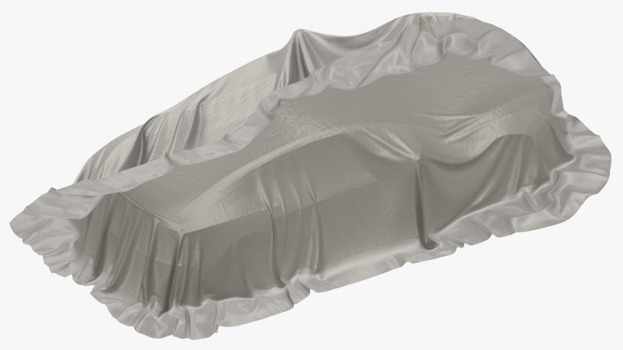 3D Outdoor Cover Car Sedan model