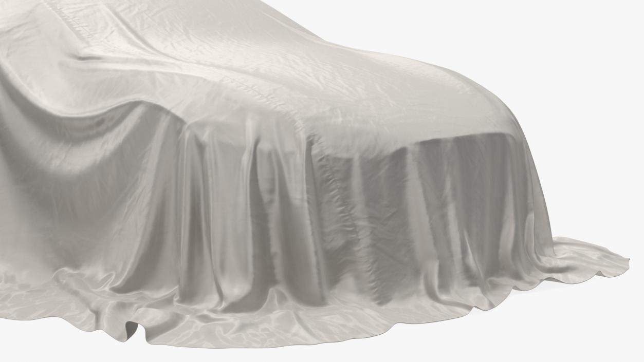 3D Outdoor Cover Car Sedan model