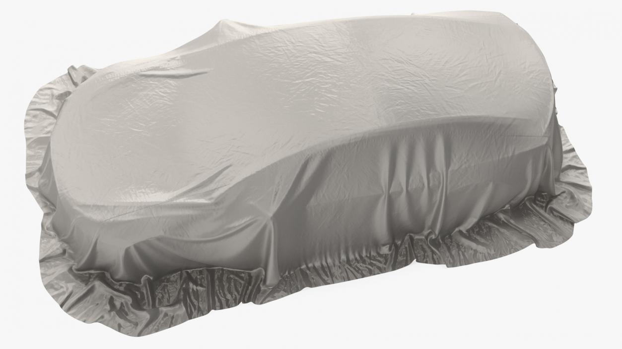 3D Outdoor Cover Car Sedan model