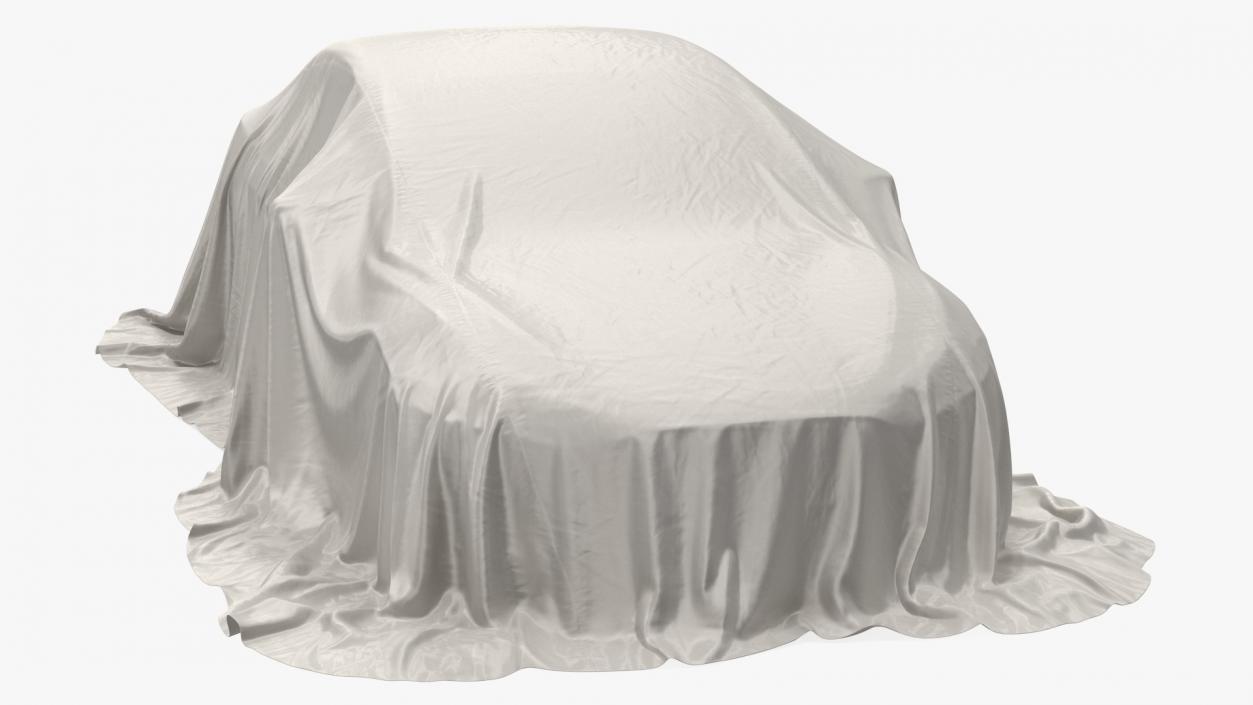 3D Outdoor Cover Car Sedan model