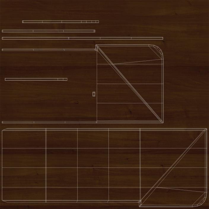 Roulette Table 3D model