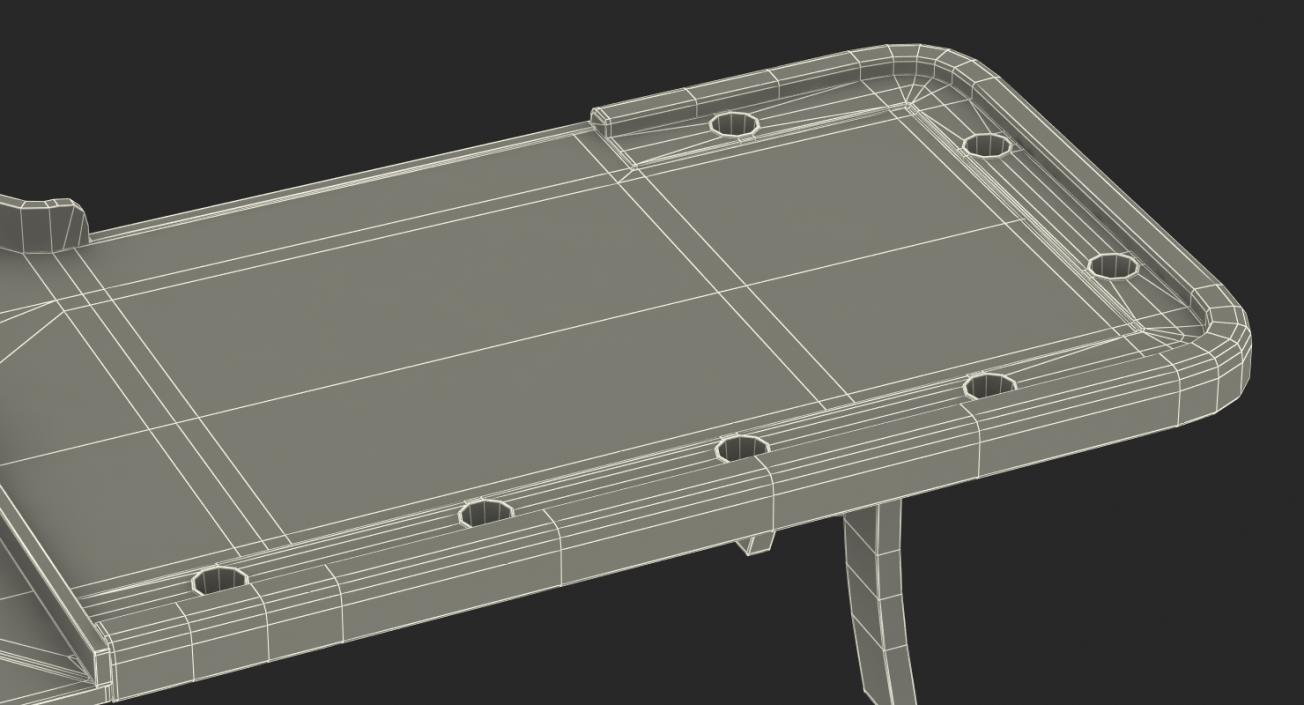 Roulette Table 3D model