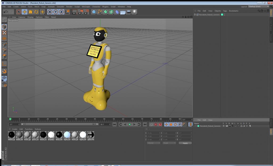 Resident Robot Generic 3D