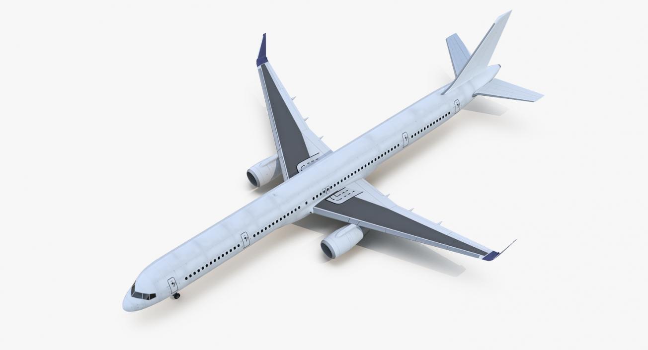 3D Boeing 757-300 Generic with Cabin model