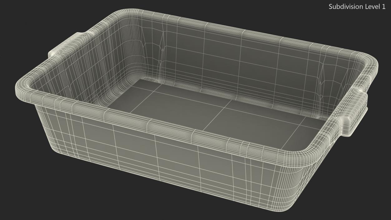 Airport Security Check Tray 3D