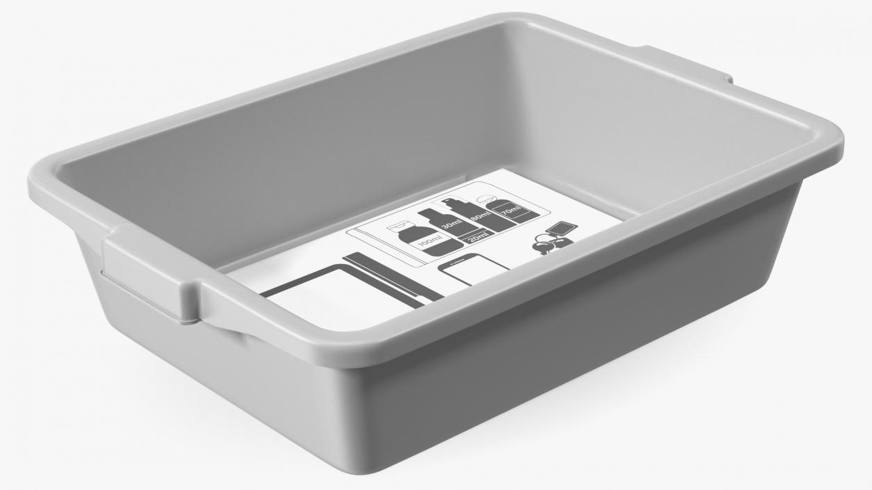 Airport Security Check Tray 3D