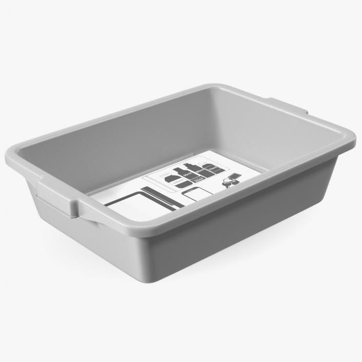 Airport Security Check Tray 3D