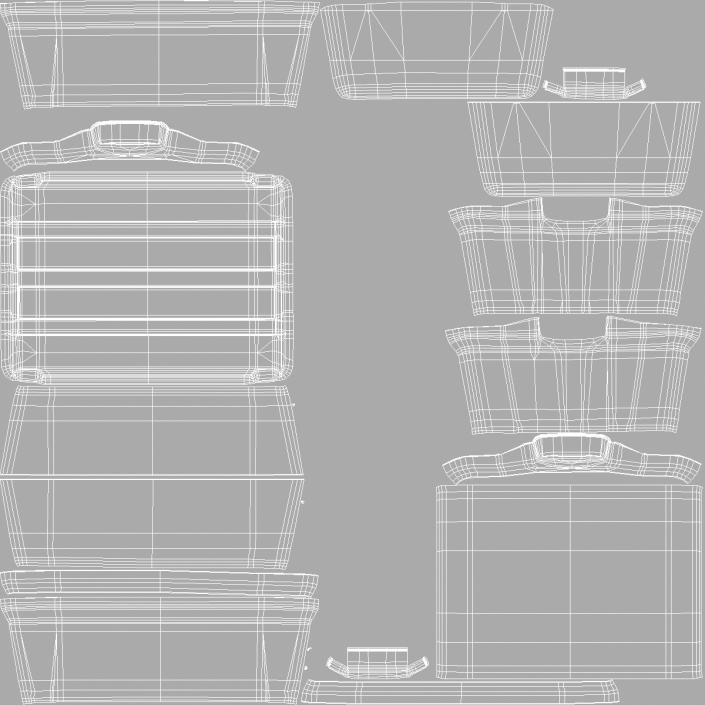 Airport Security Check Tray 3D