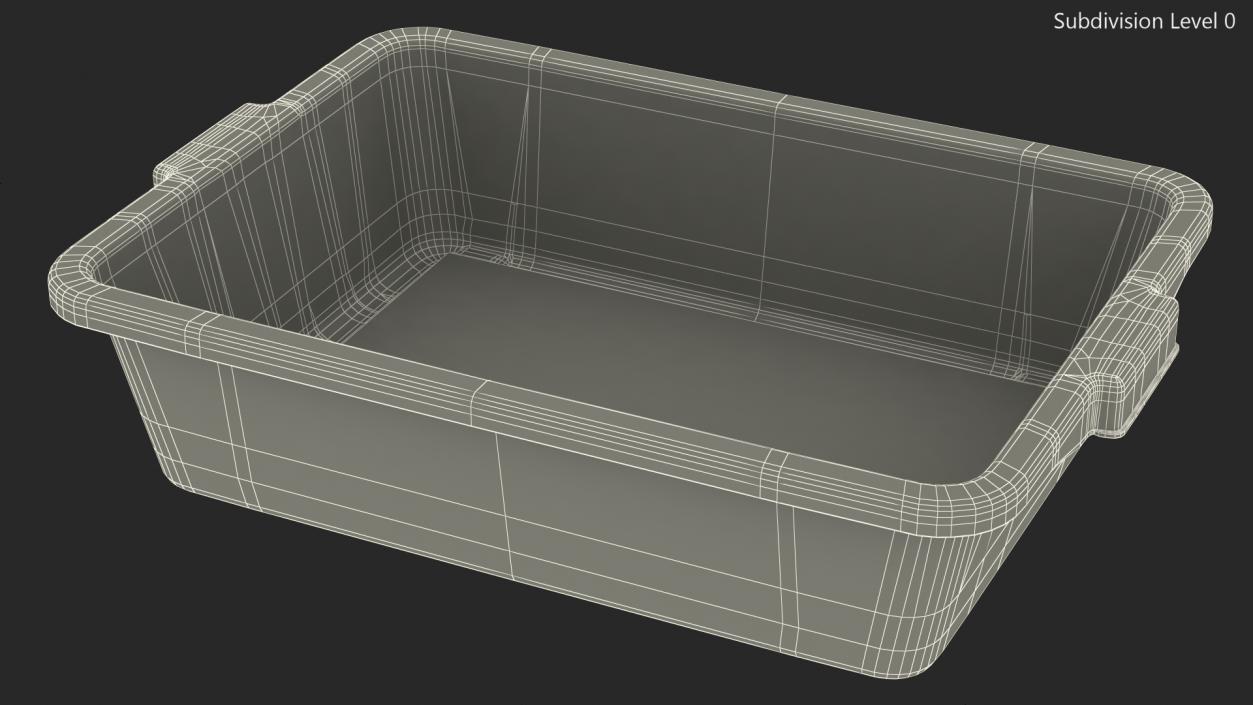 Airport Security Check Tray 3D