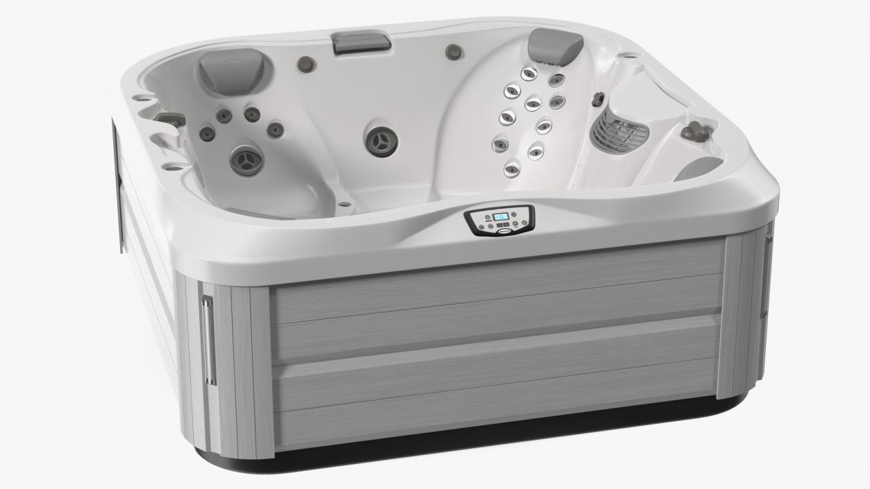 3D Jacuzzi J 335 Hot Tub Grey