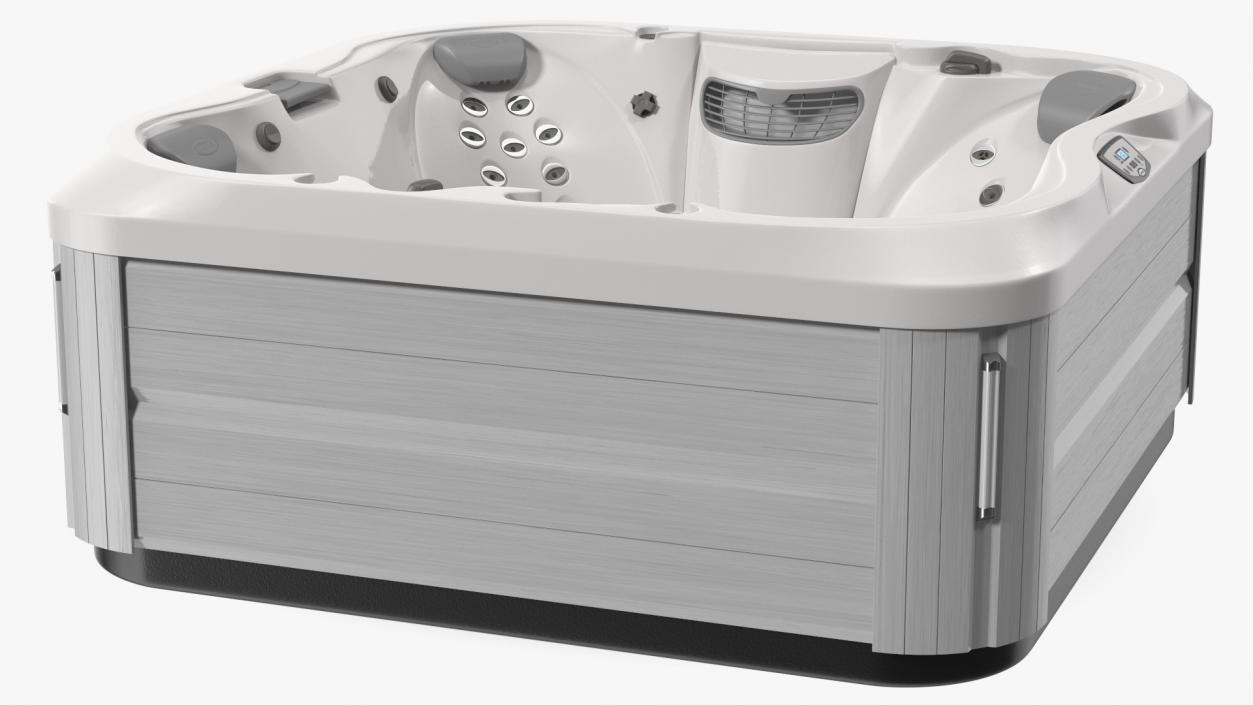 3D Jacuzzi J 335 Hot Tub Grey