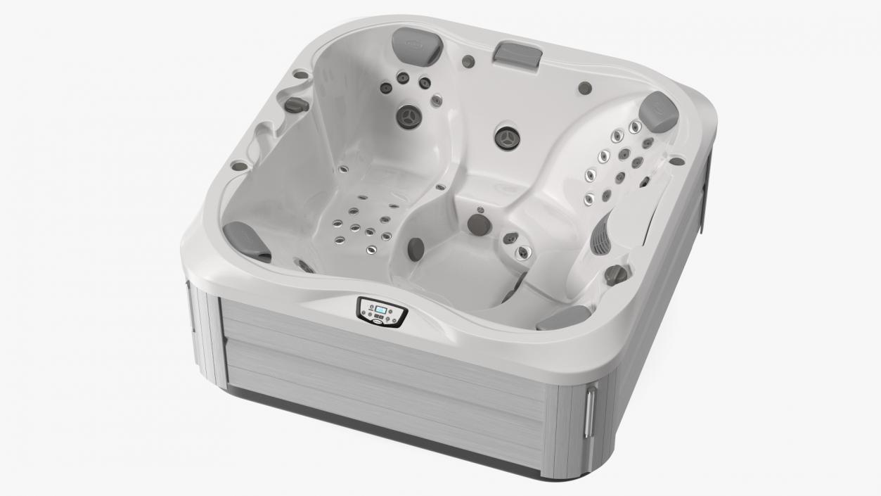 3D Jacuzzi J 335 Hot Tub Grey