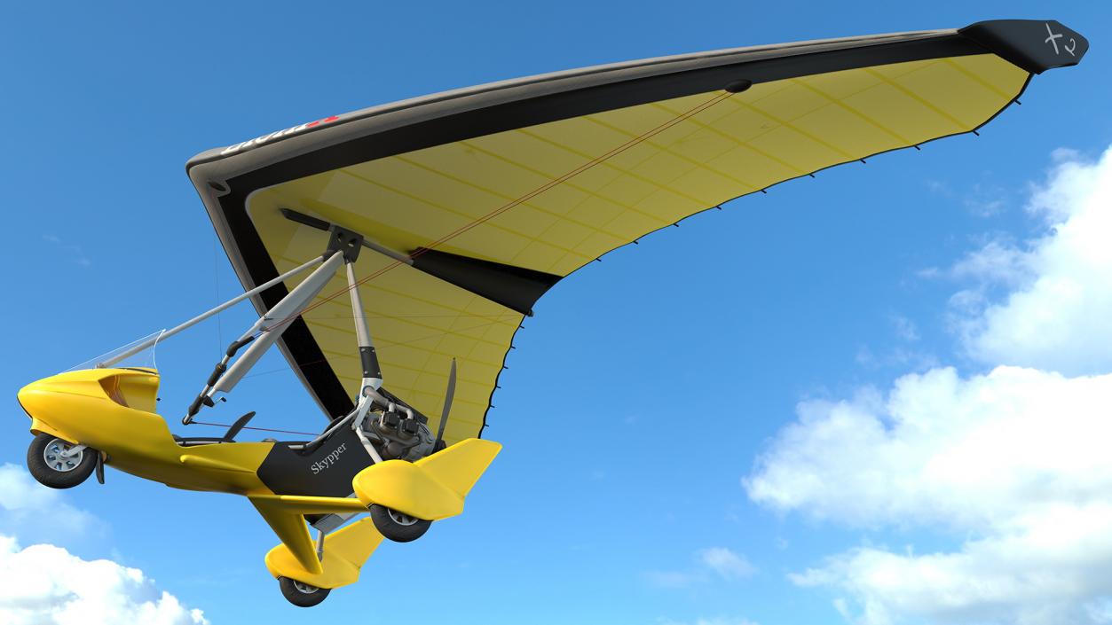 3D Tandem Ultralight Trike Wing BioniX2