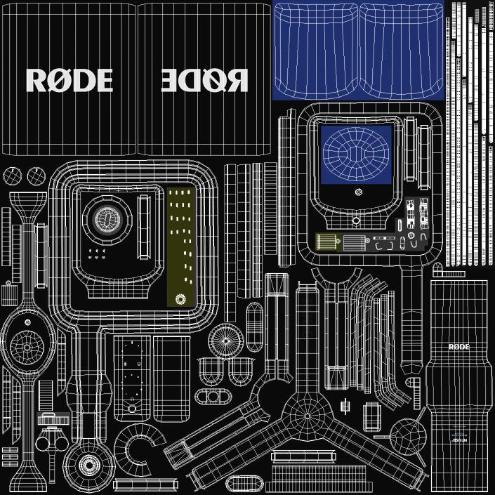 3D Rode NT Streaming Microphone model