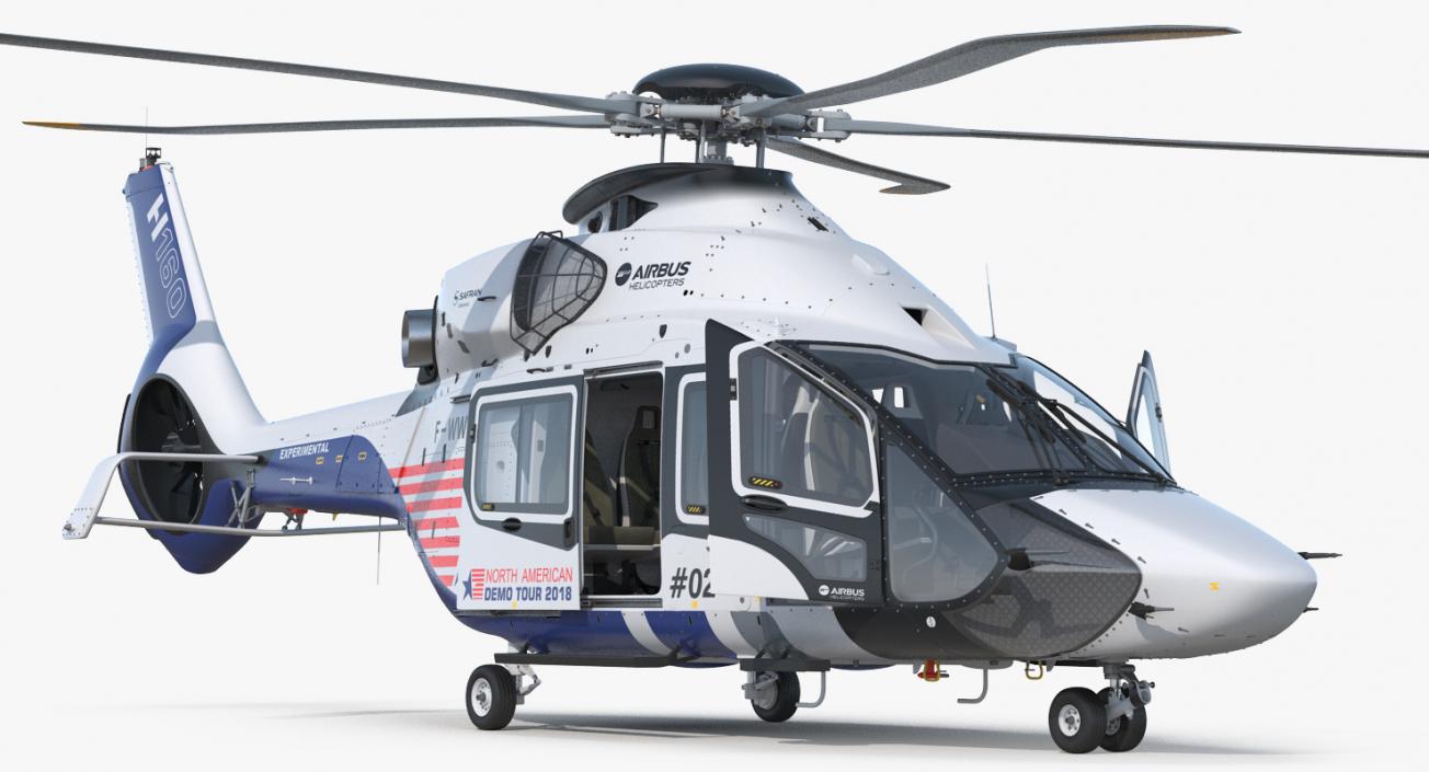 3D model Airbus Helicopters H160 Rigged