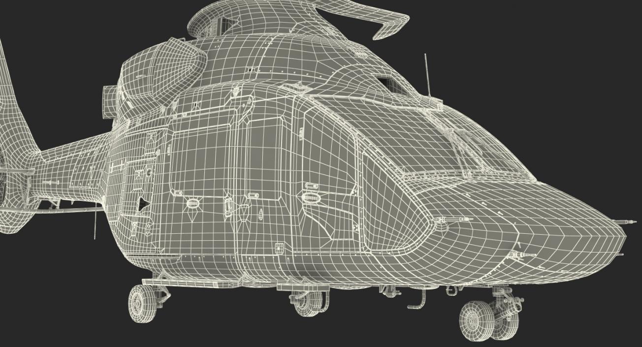 3D model Airbus Helicopters H160 Rigged