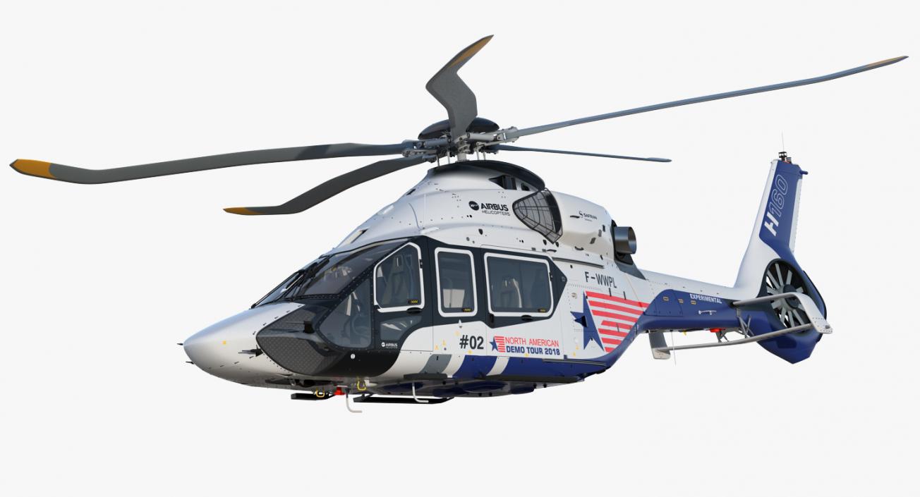 3D model Airbus Helicopters H160 Rigged