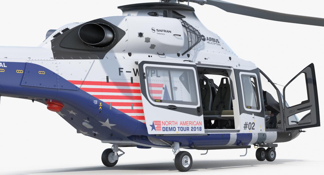 3D model Airbus Helicopters H160 Rigged