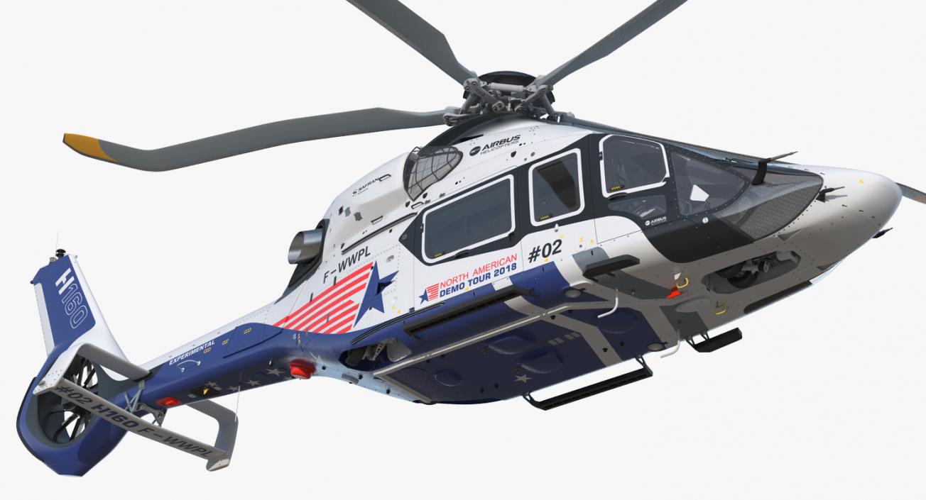 3D model Airbus Helicopters H160 Rigged