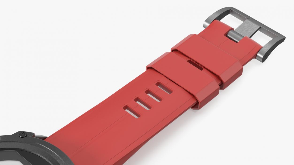 Dive Smartwatch Red Band 3D model