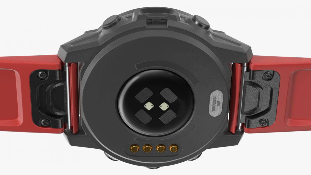 Dive Smartwatch Red Band 3D model