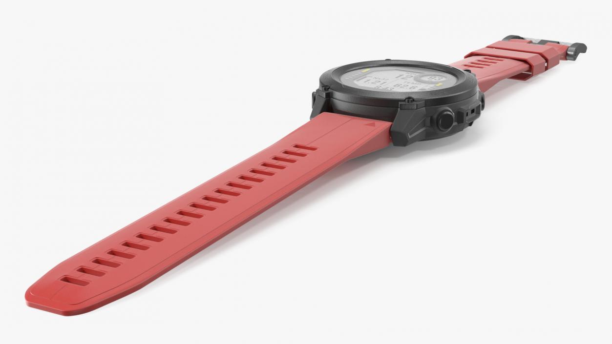 Dive Smartwatch Red Band 3D model