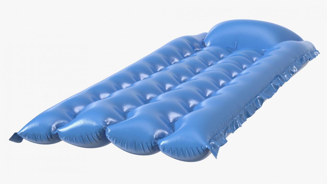 Foldable Beach Air Mattress 3D