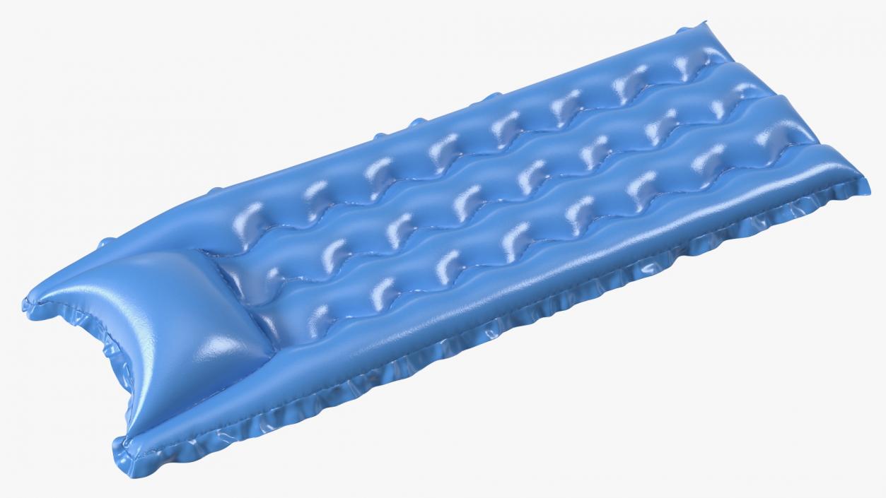 Foldable Beach Air Mattress 3D