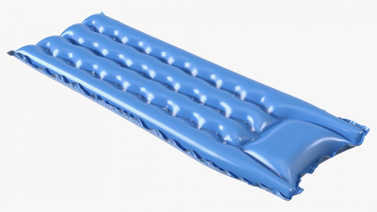 Foldable Beach Air Mattress 3D