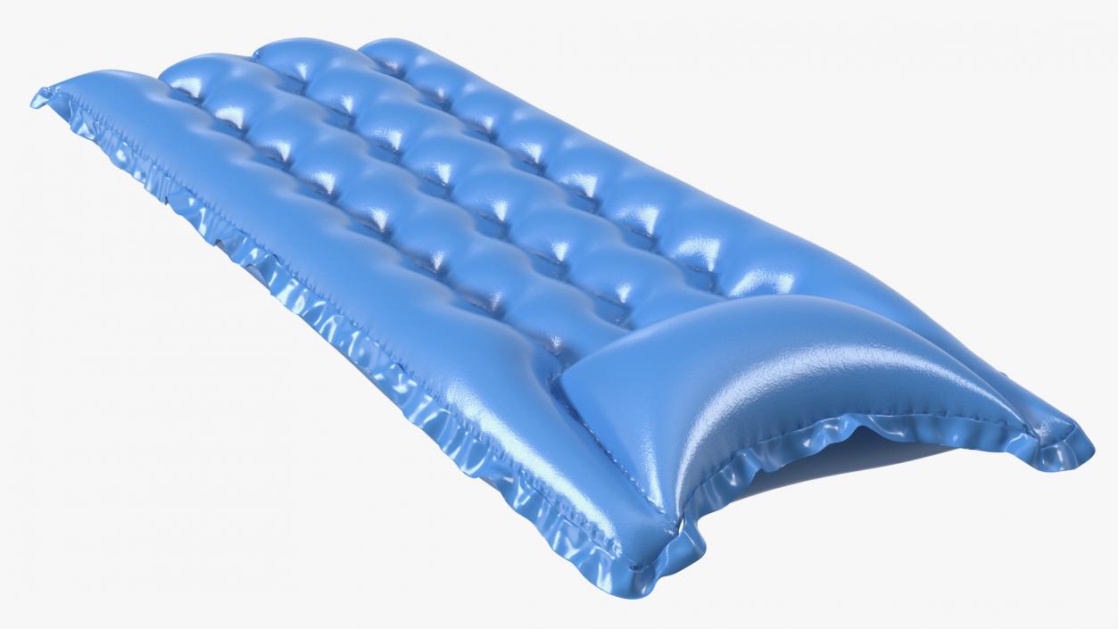 Foldable Beach Air Mattress 3D