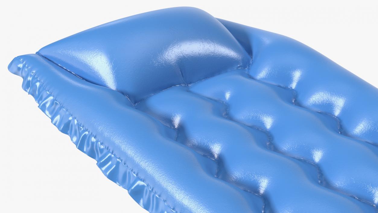 Foldable Beach Air Mattress 3D