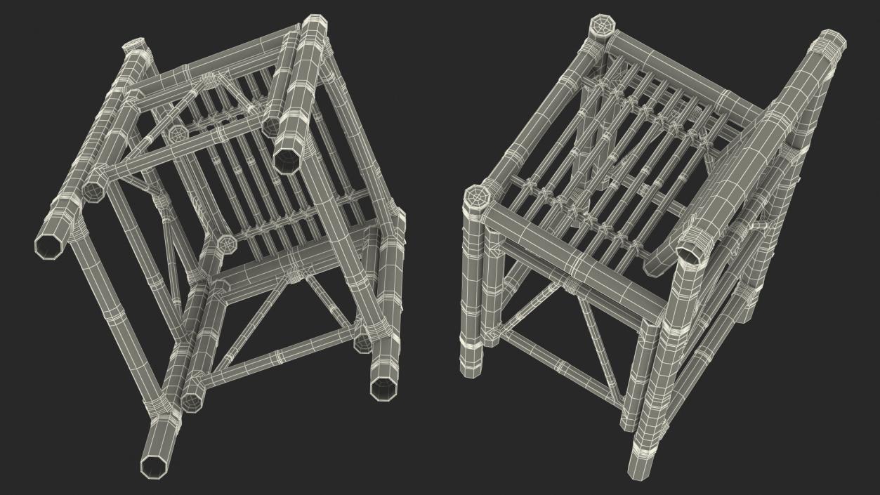 3D Square Bar Stool