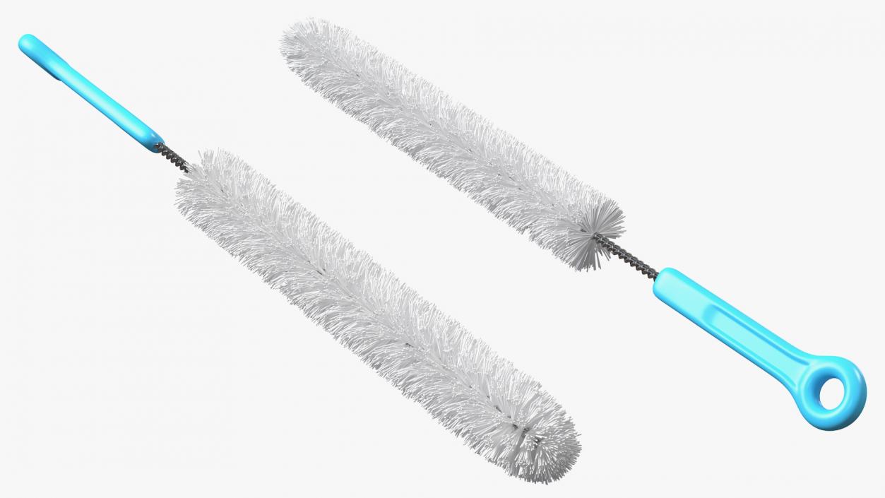 Bottle Brush Cleaner Set 3D model