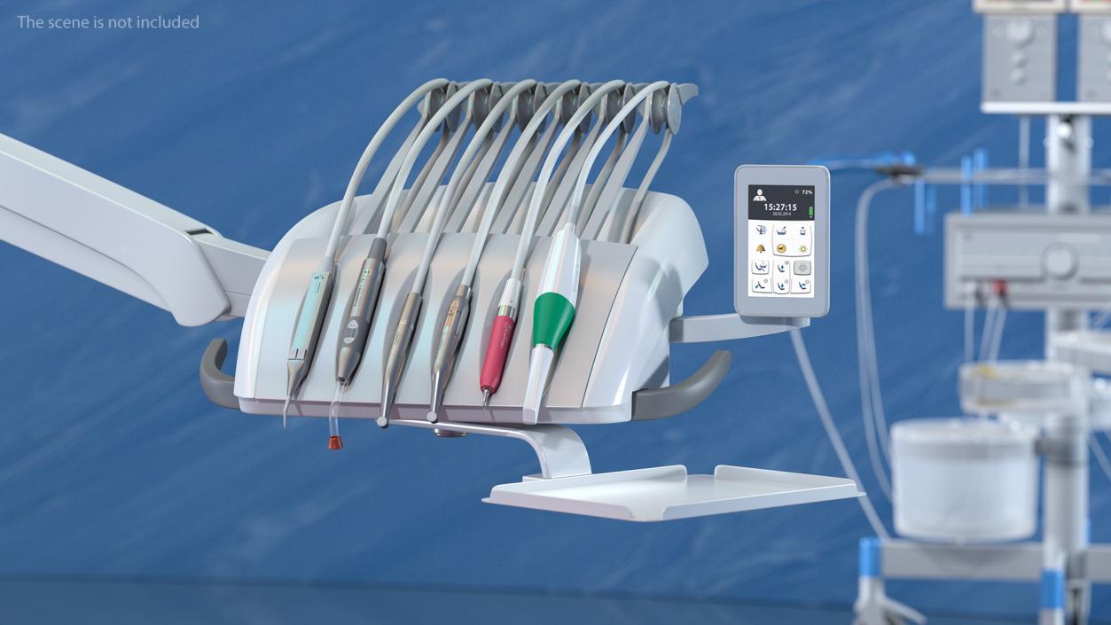 3D model Planmeca Sovereign Classic Dental Unit Rigged