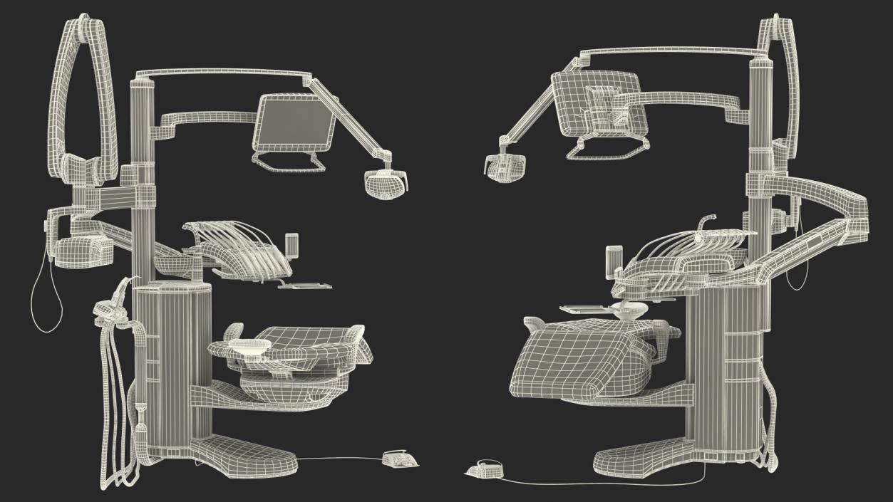 3D model Planmeca Sovereign Classic Dental Unit Rigged