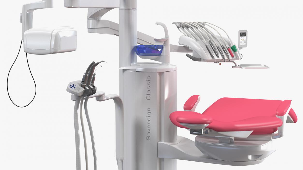 3D model Planmeca Sovereign Classic Dental Unit Rigged