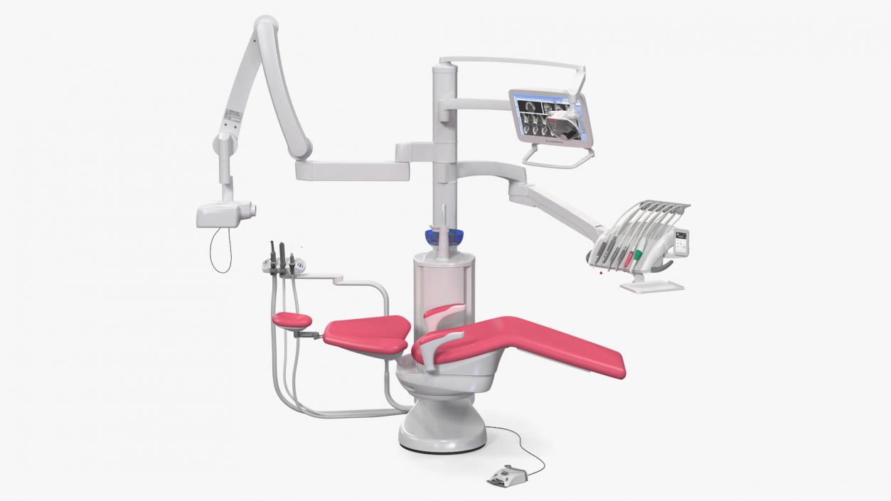 3D model Planmeca Sovereign Classic Dental Unit Rigged