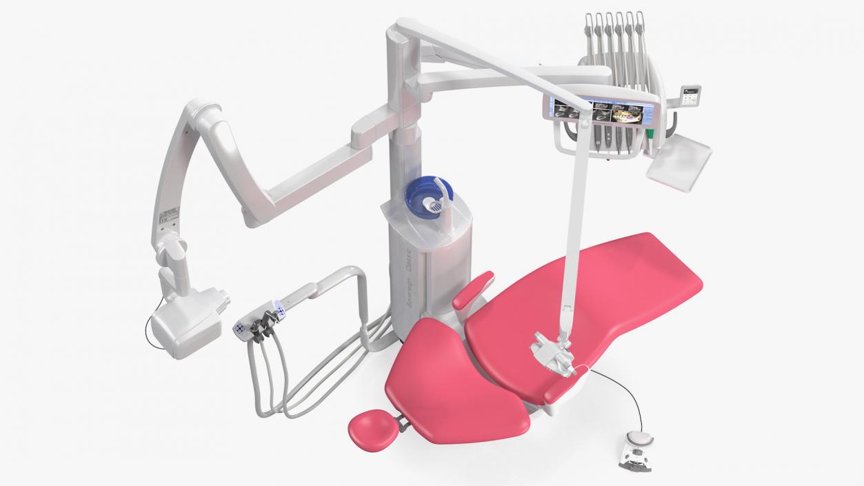 3D model Planmeca Sovereign Classic Dental Unit Rigged