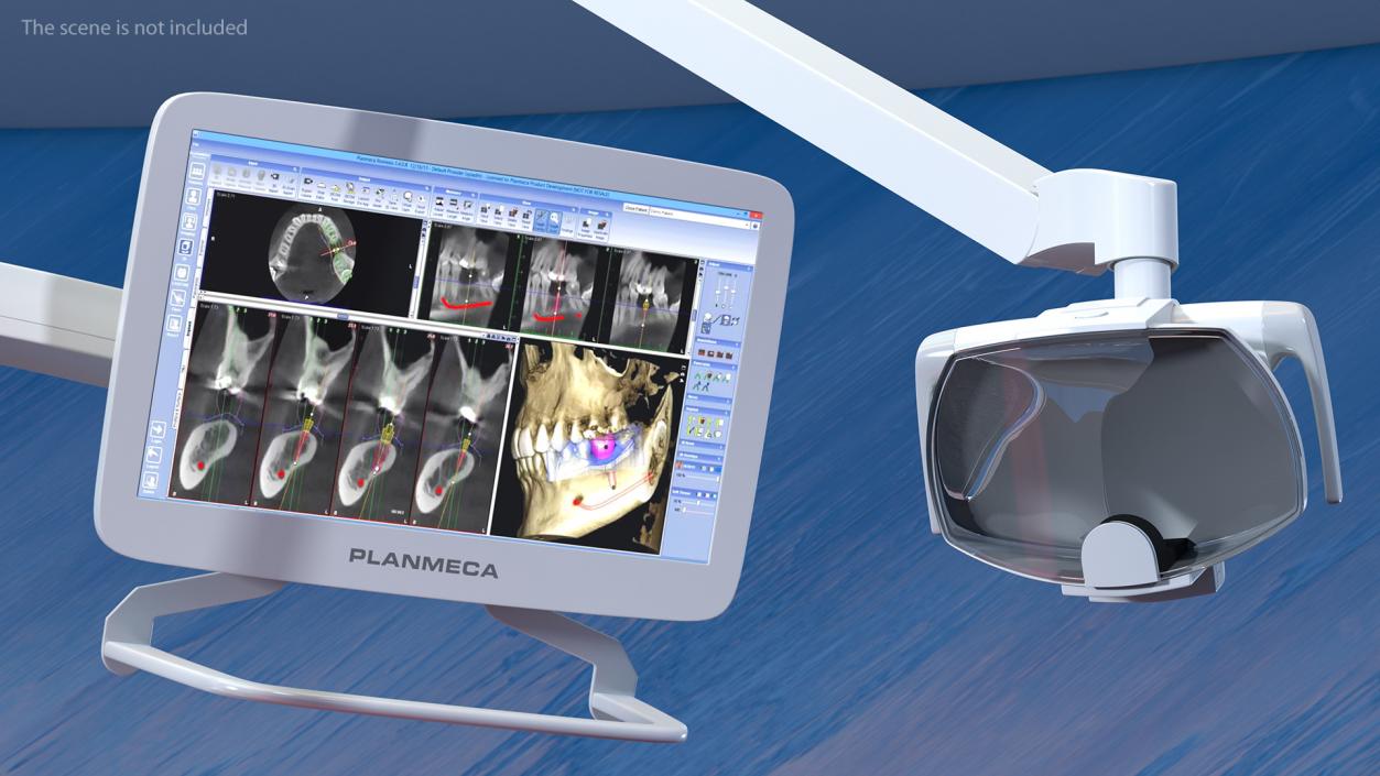 3D model Planmeca Sovereign Classic Dental Unit Rigged