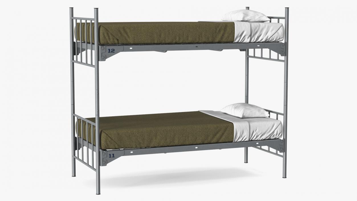 Army Bunk Bed New 3D