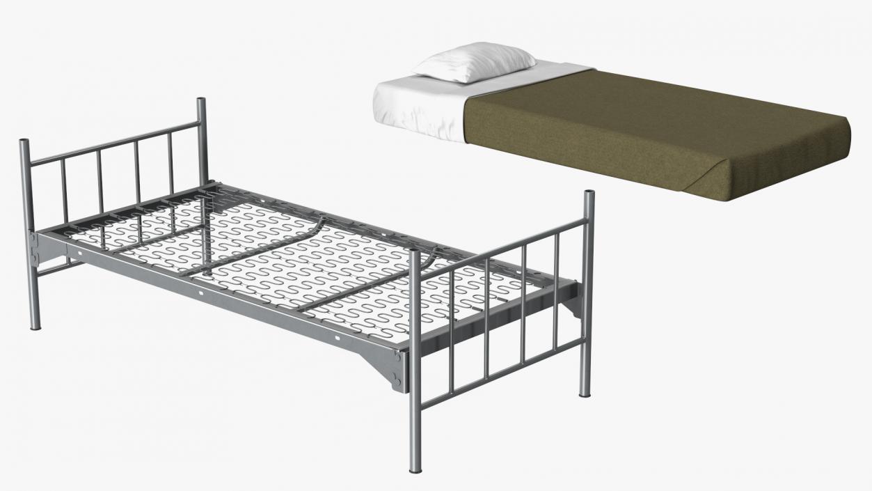 Army Bunk Bed New 3D