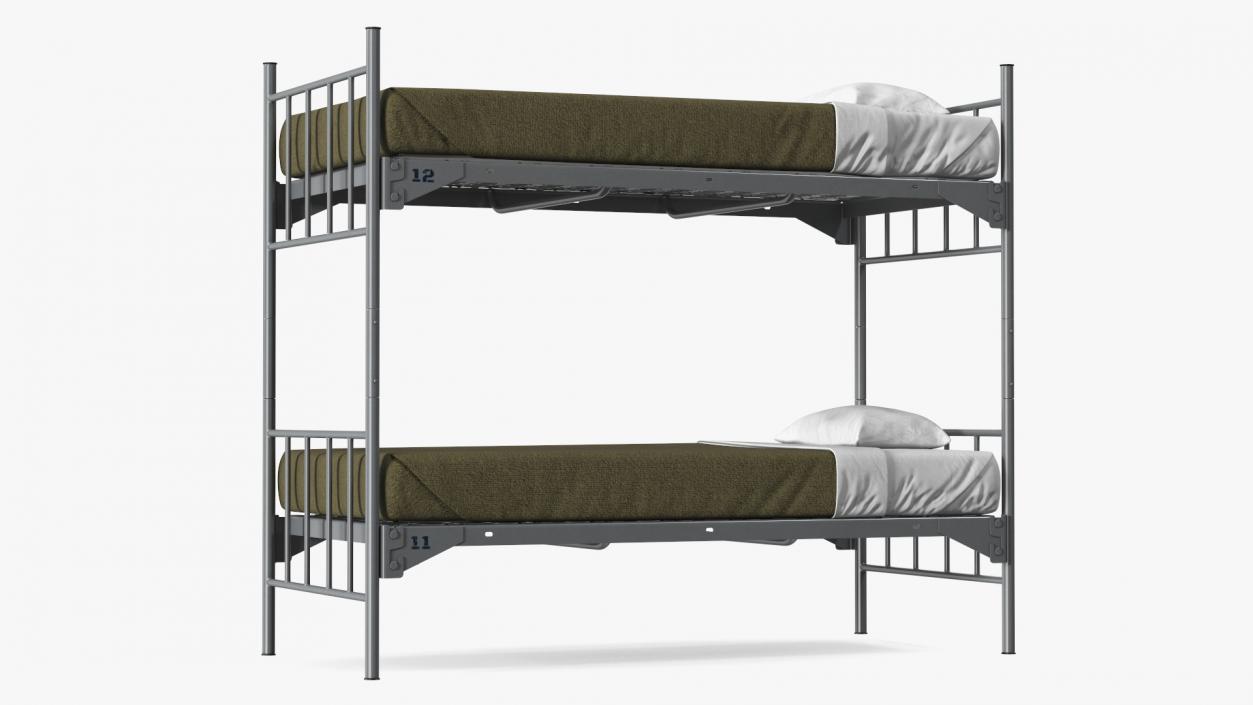 Army Bunk Bed New 3D