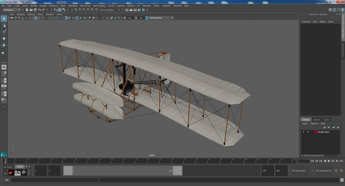 Wright Flyer 3D