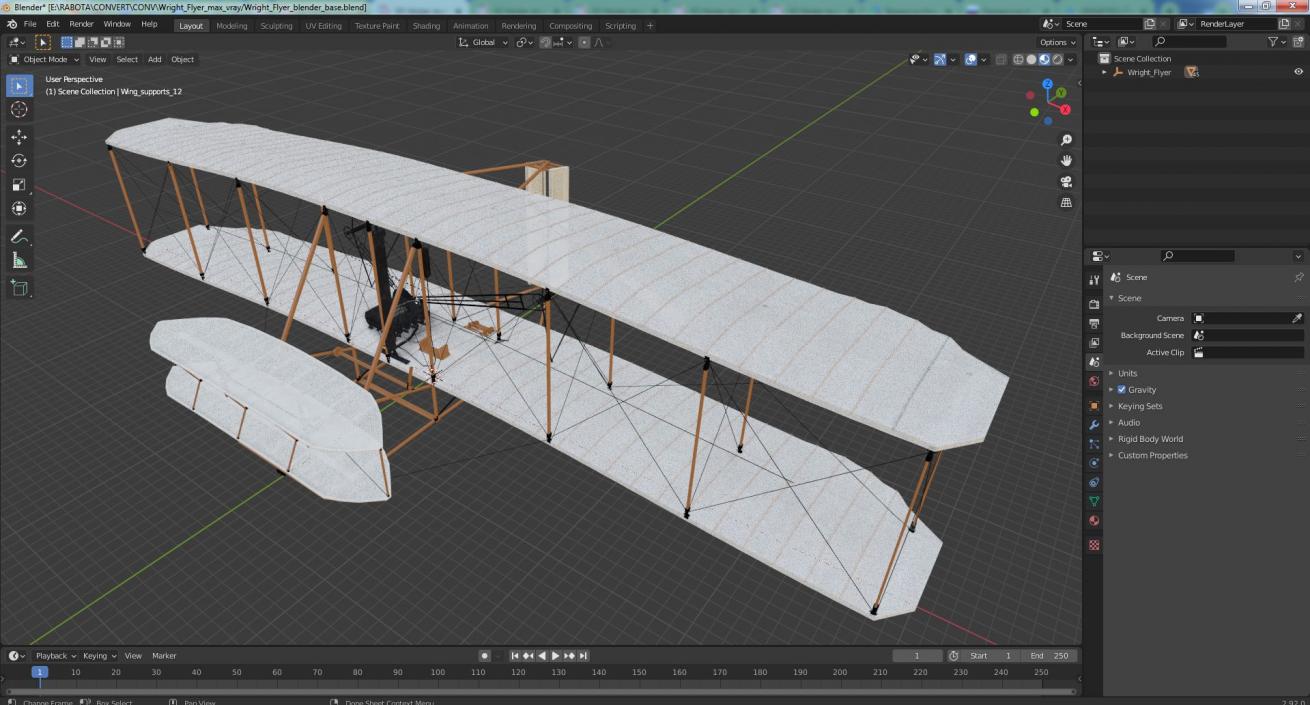 Wright Flyer 3D