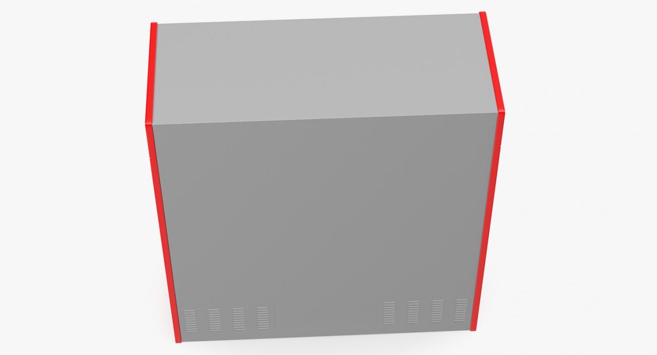 Multideck Display Fridge 3D model