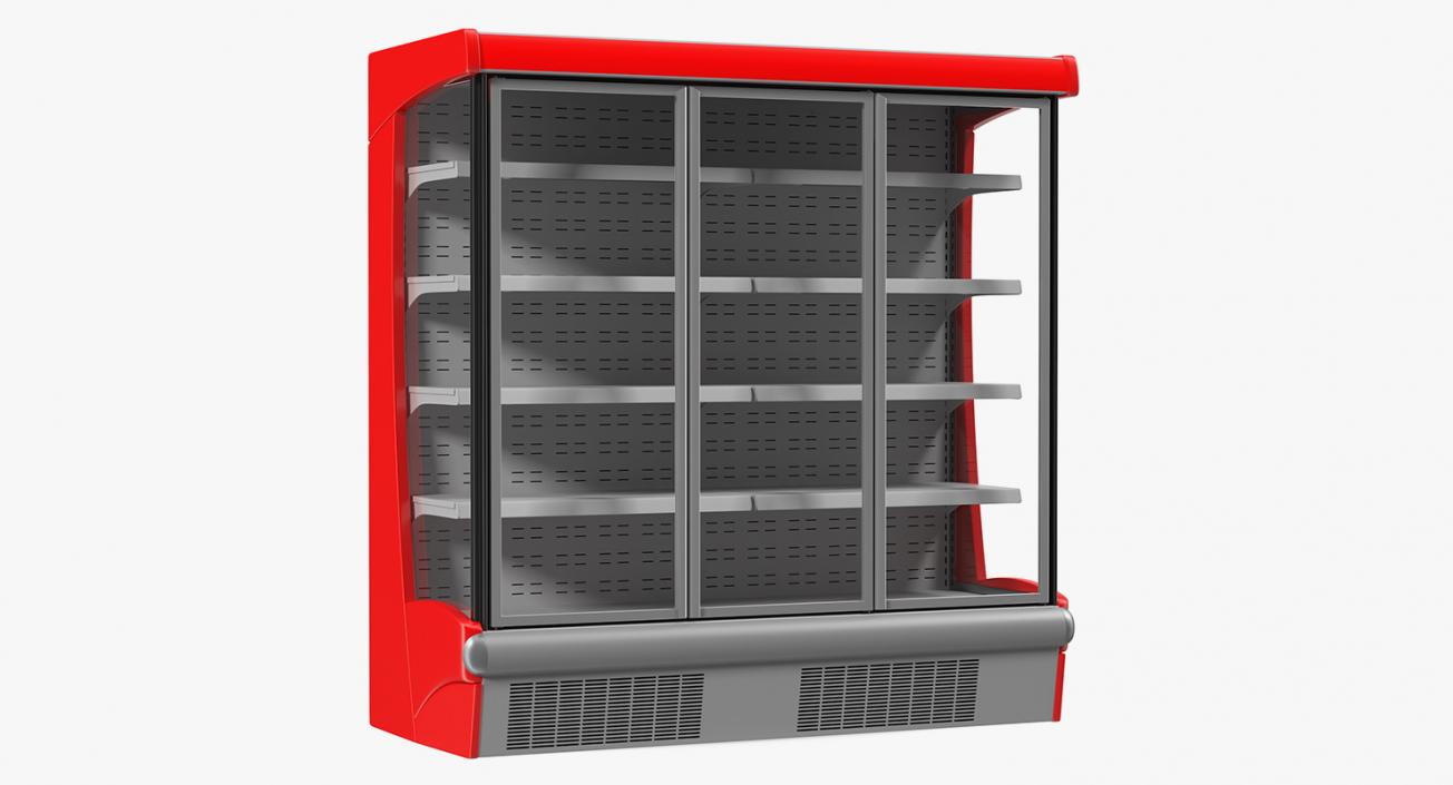 Multideck Display Fridge 3D model