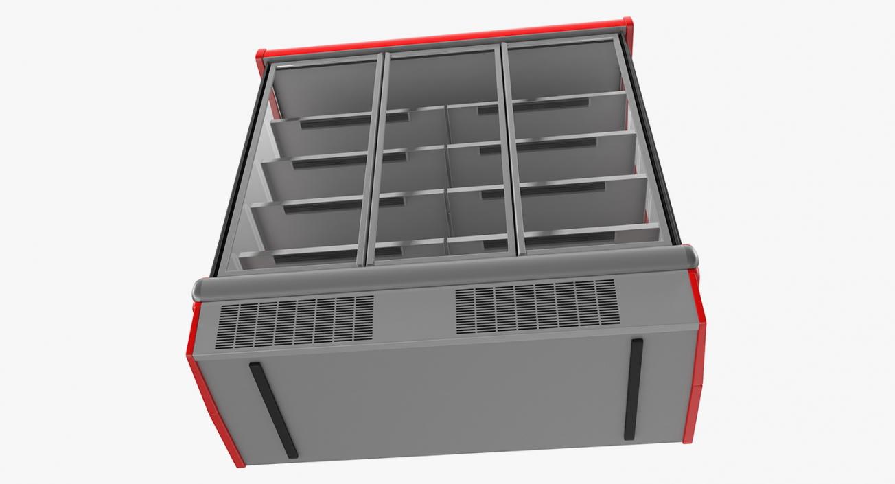 Multideck Display Fridge 3D model